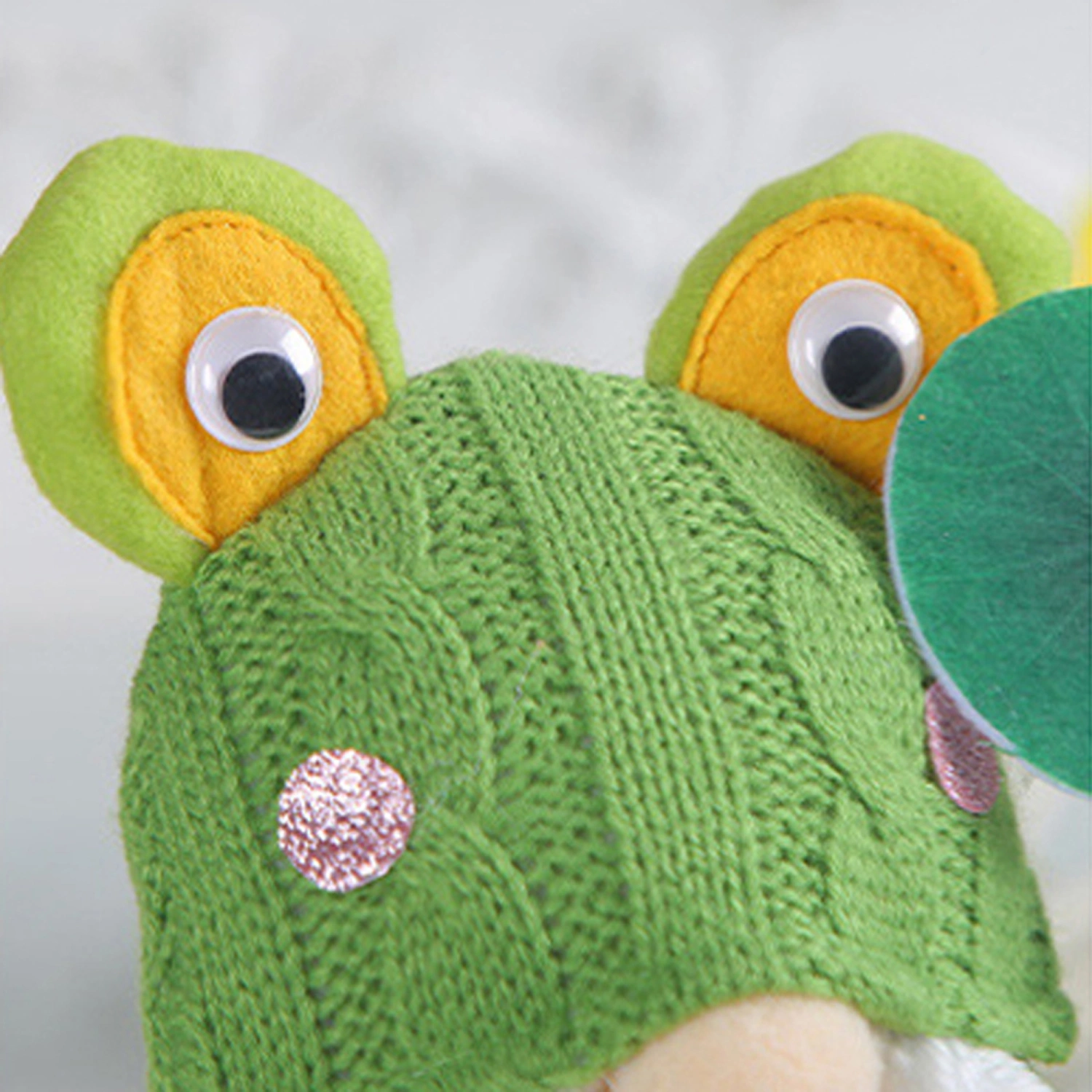 Frog Gnomes Plush Decorations, Farmhouse Gnomes Decorations for Home