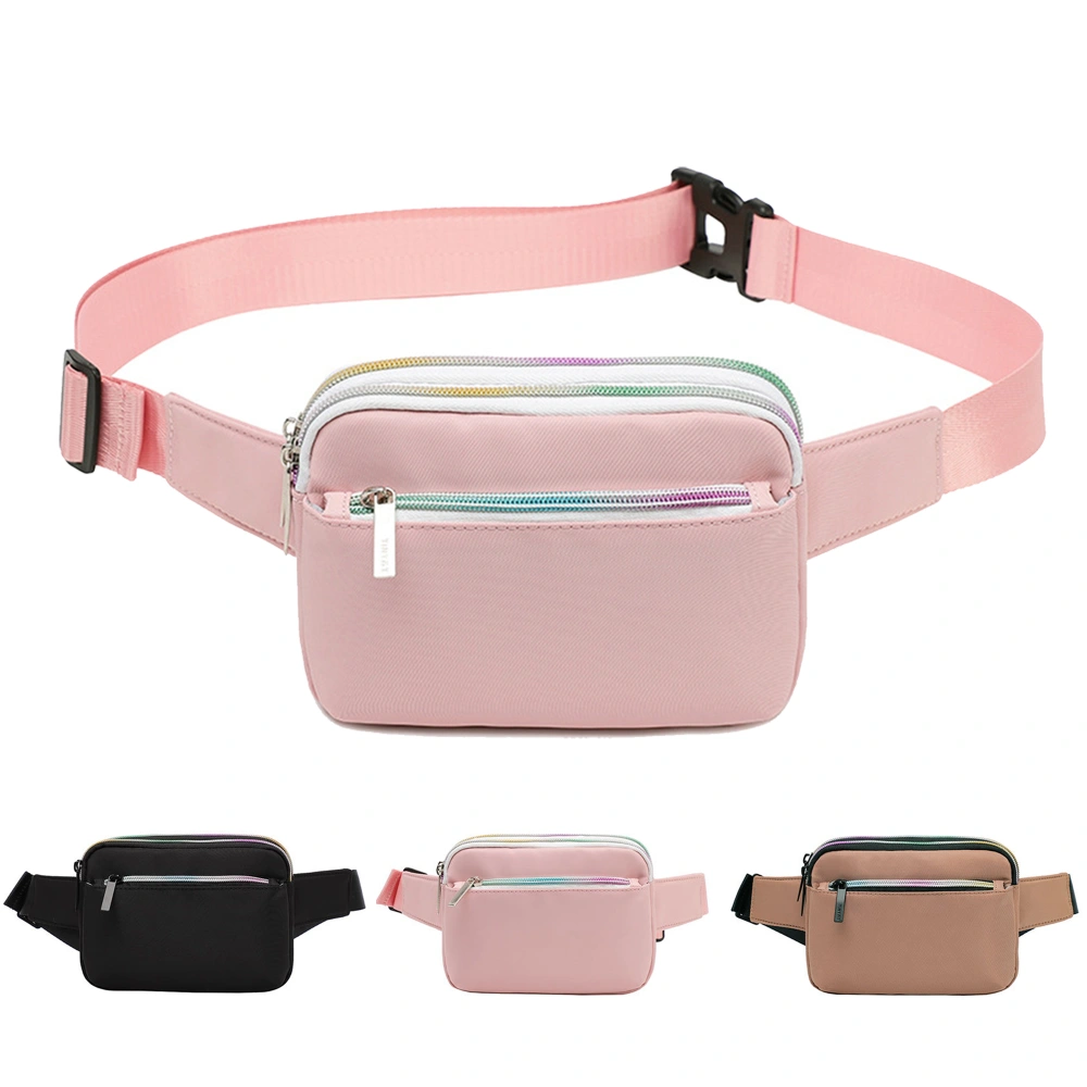 Casual Waist Bag Waterproof Portable Pack Zipper Chest Bag-