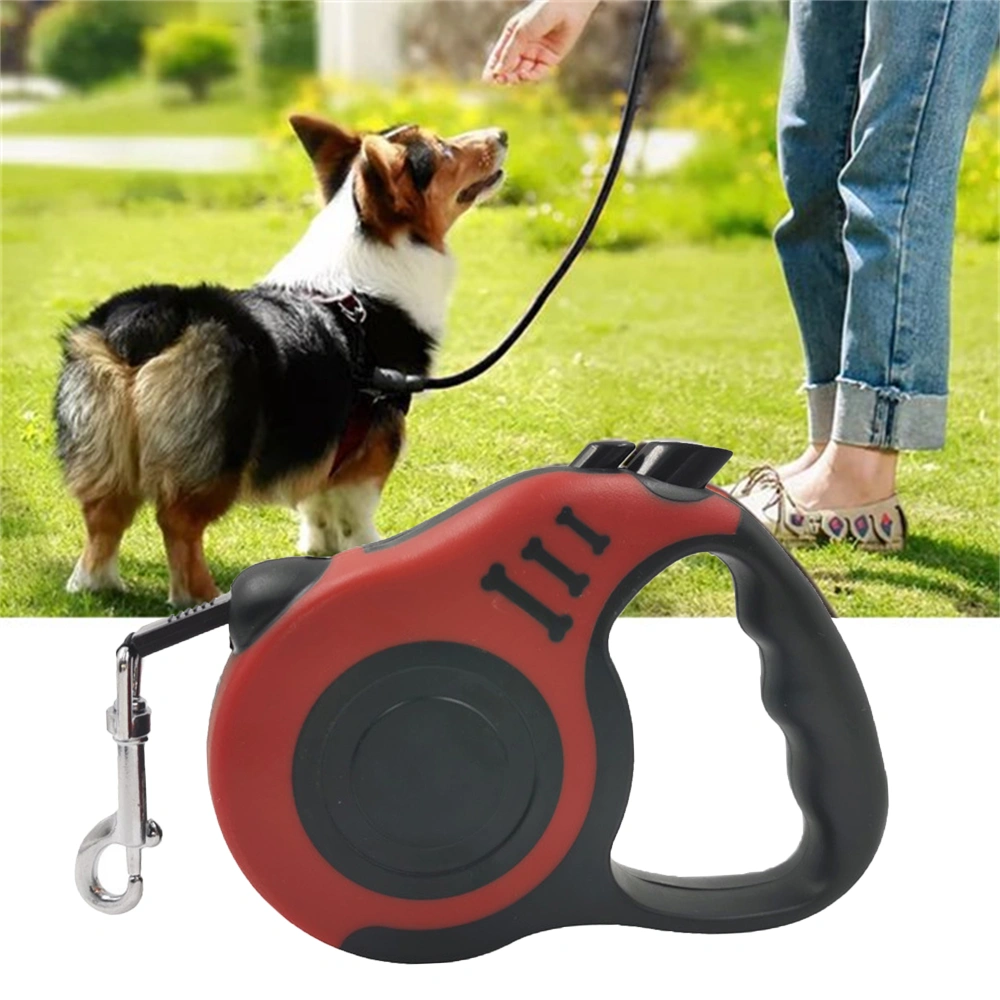 5M Automatic Retractable Nylon Dog Leash Extension Walking