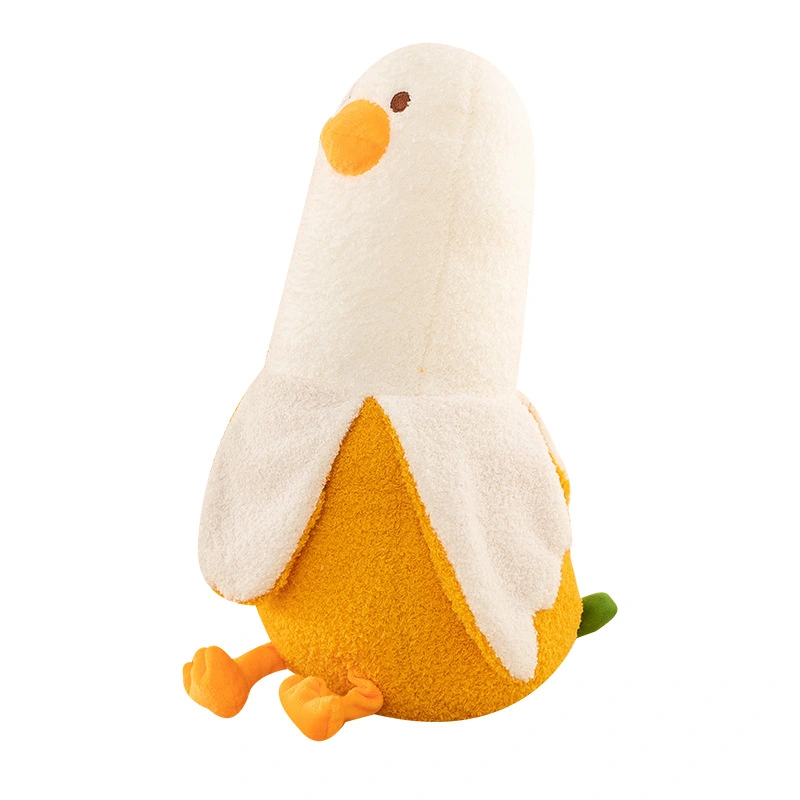 50CM Funny Banana and Duck Plush Toy Cute Gift for Kid