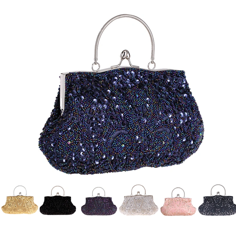 Elegant Women Formal Beaded Evening Purses and Handbags