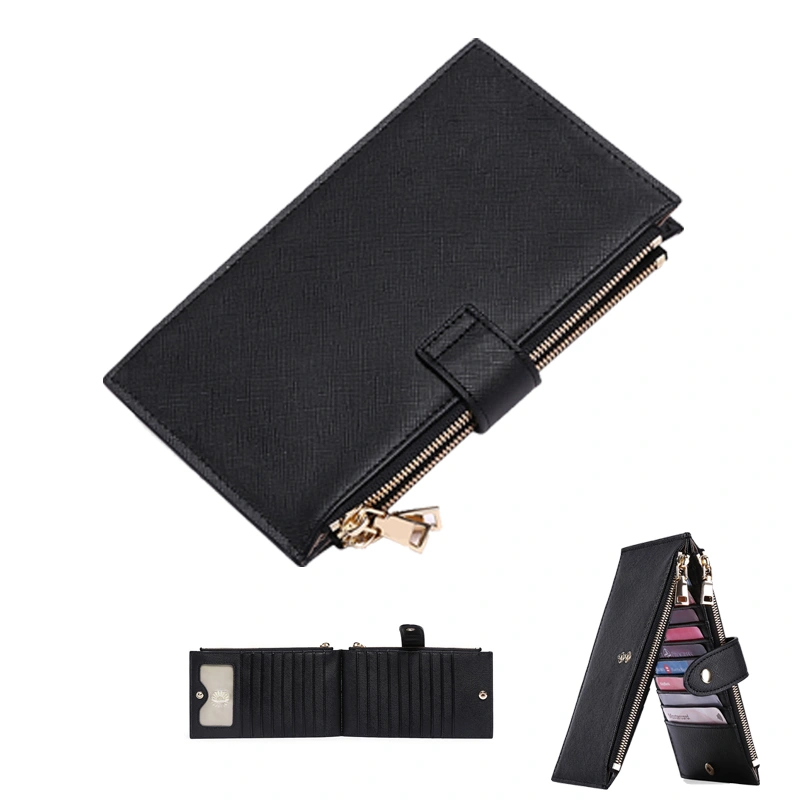 Women's Long Wallet RFID Blocking Card Holder Coin Purse