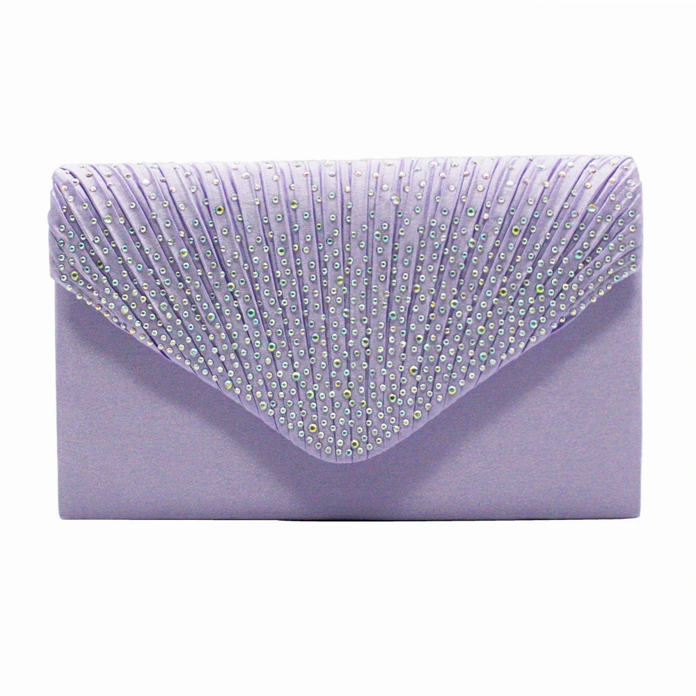 Satin Glitter Evening Bag Female Handbag Banquet Bag