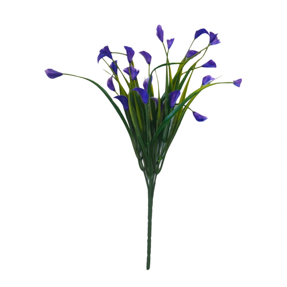 Artificial Flowers with Stem Fake Mini Calla Lily Flowers Picks 