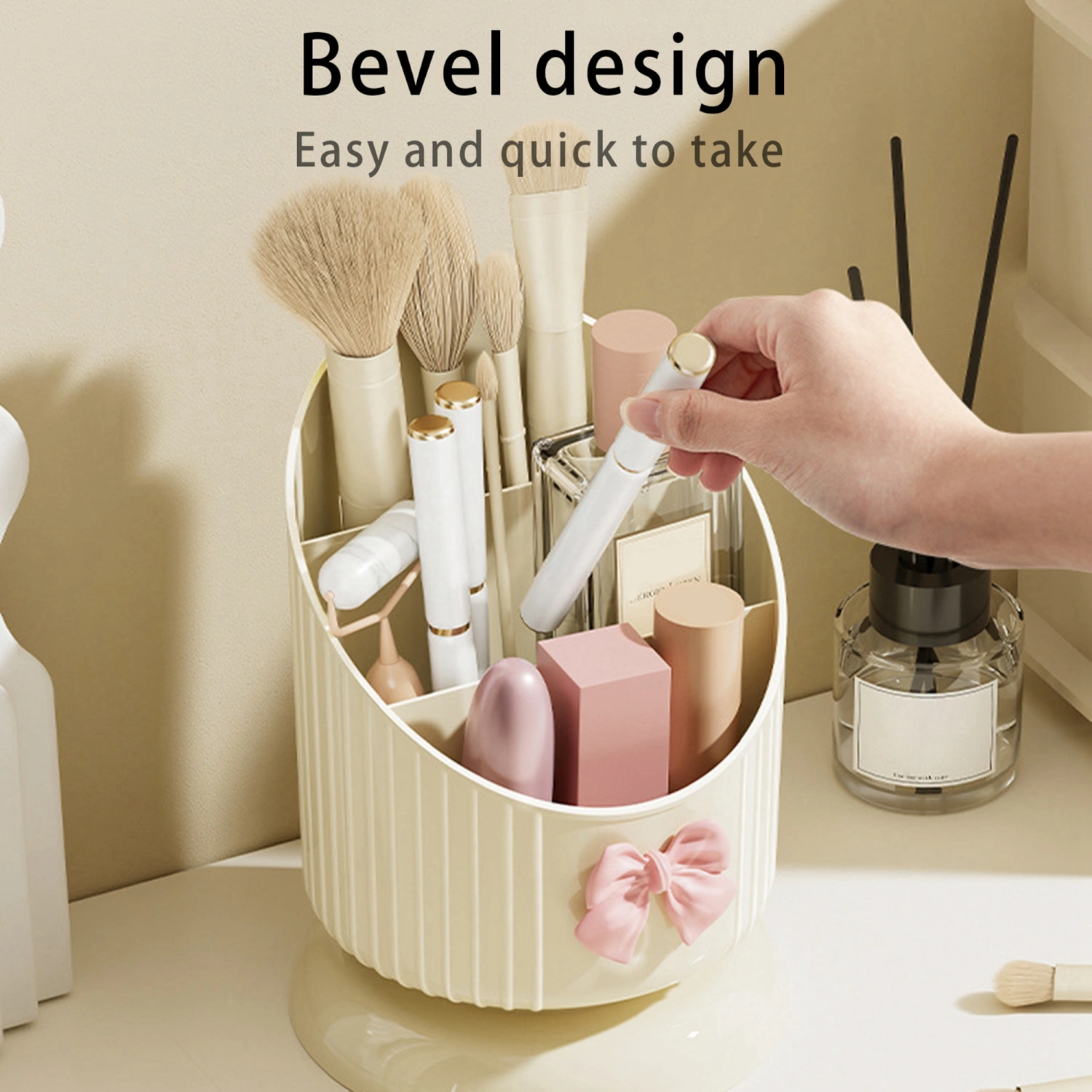 Portable Makeup Organizer, Skincare Case Storage and Makeup Box