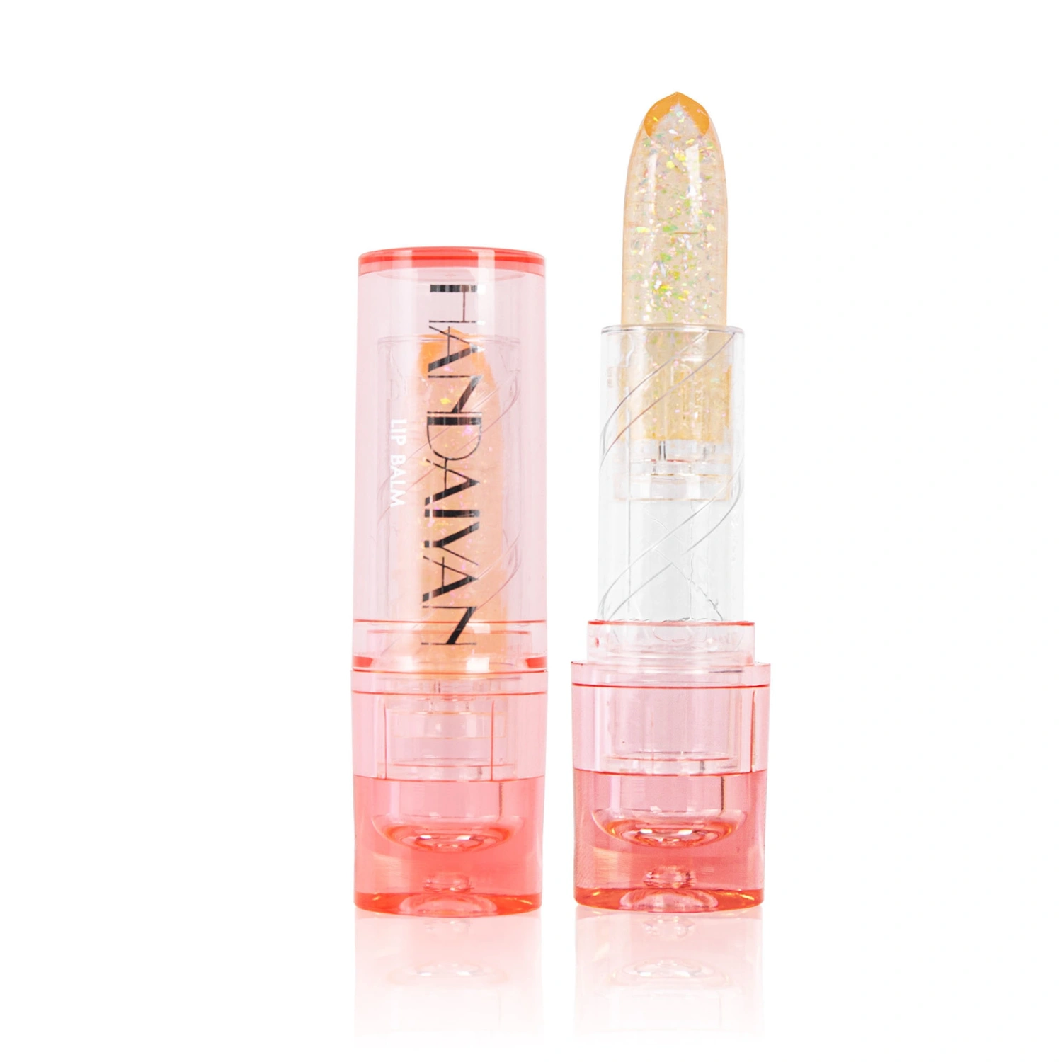Lip Balm, Glitter Color Changing Moisturizing Waterproof Lipstick