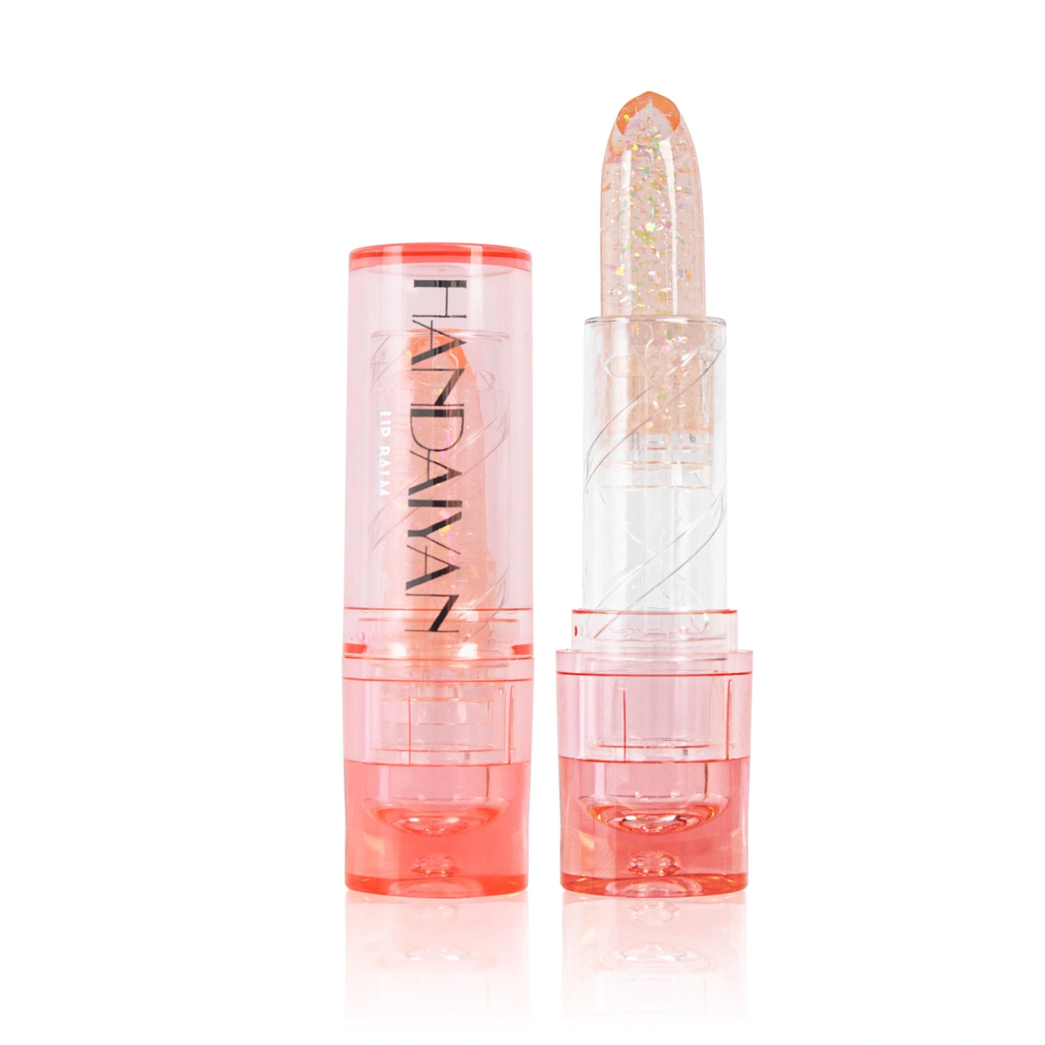 Lip Balm, Glitter Color Changing Moisturizing Waterproof Lipstick