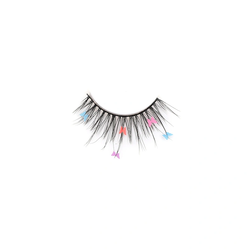 7D Eyelashes Luxurious Dramatic Heart/Flower/Butterfly False Eyelashes