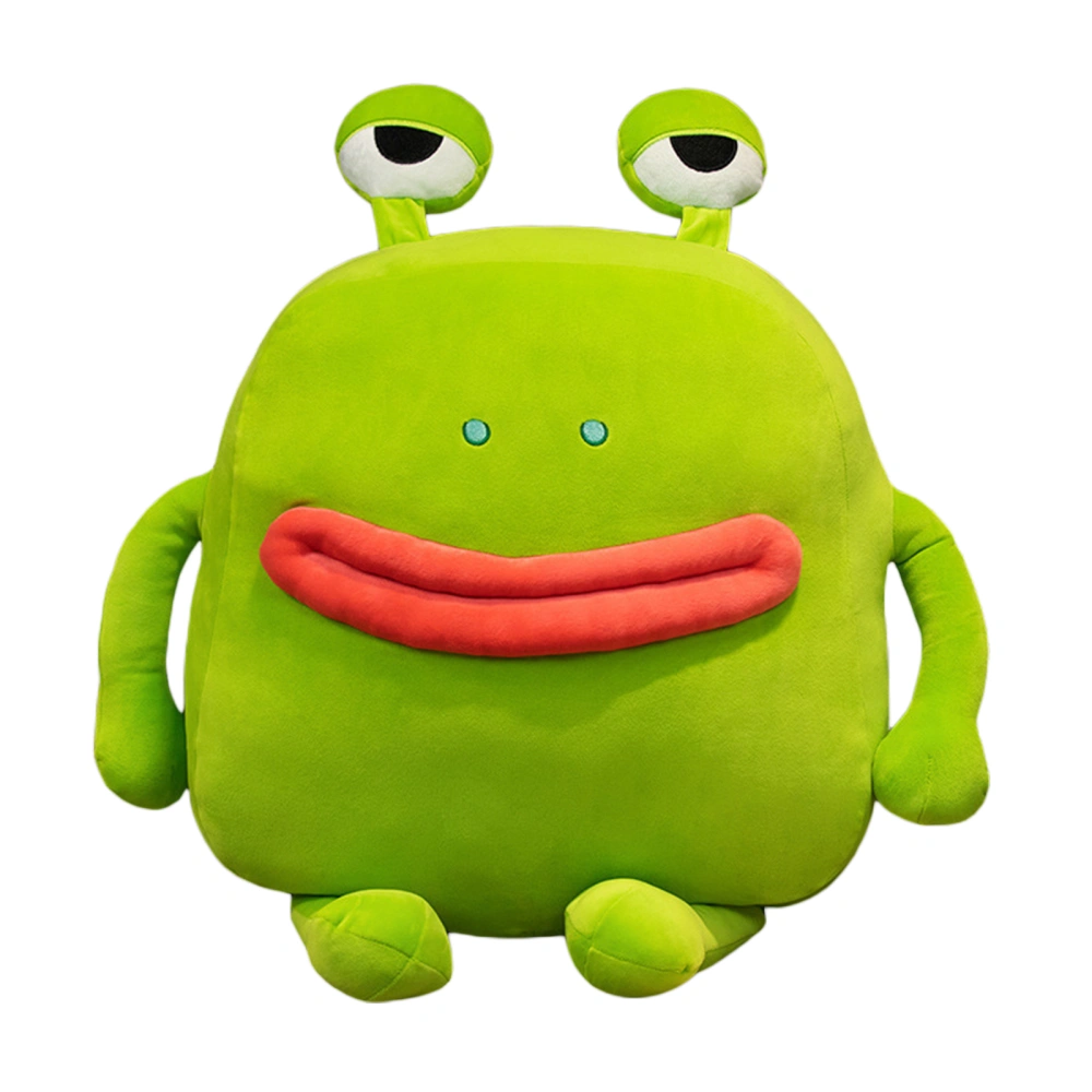 Cartoon Frog Plush Doll, Cute Soft Throw Pillow Stuffed Toy Gift