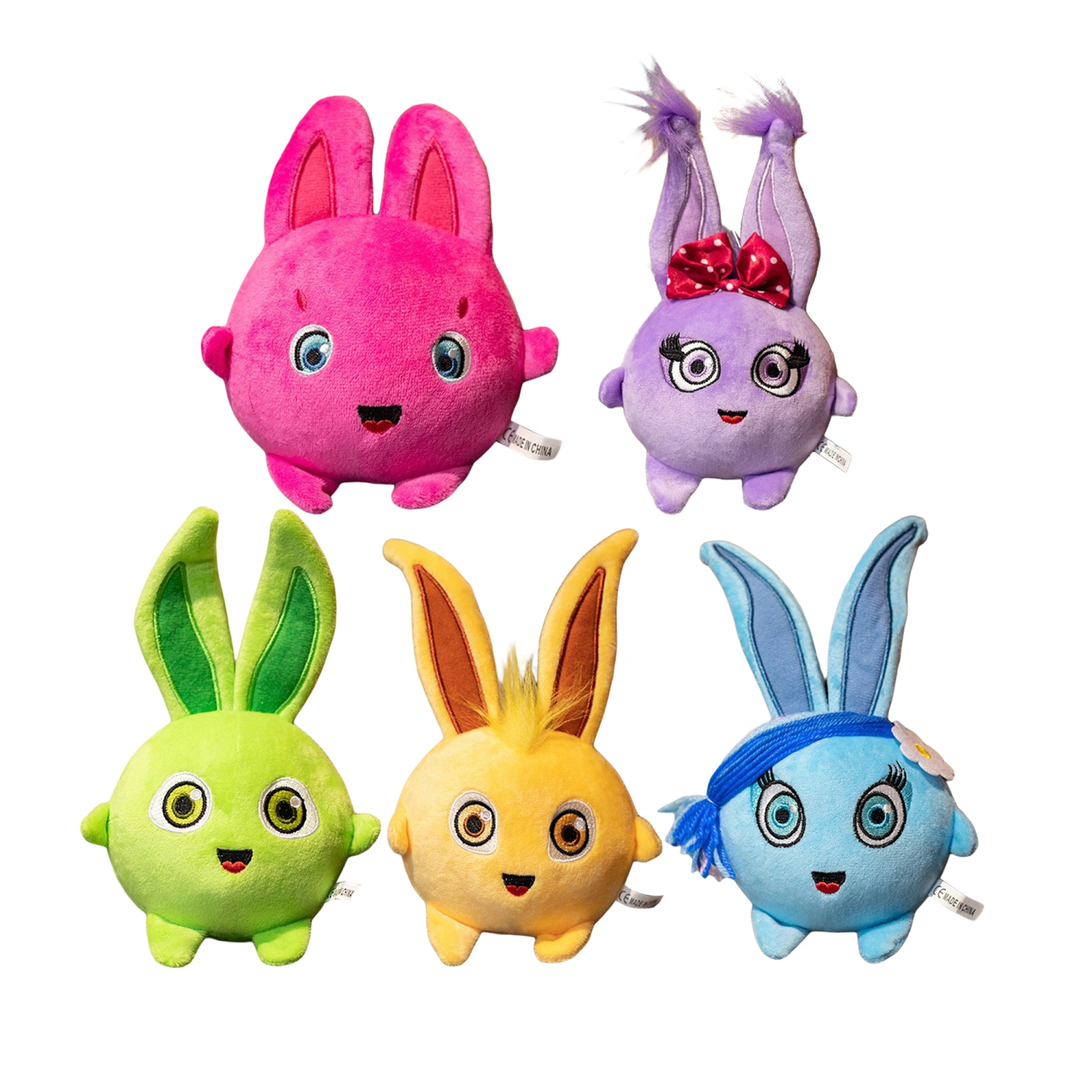 Bunny Stuffed Animal Fashion Rabbit Plush Doll Bedtime Friend