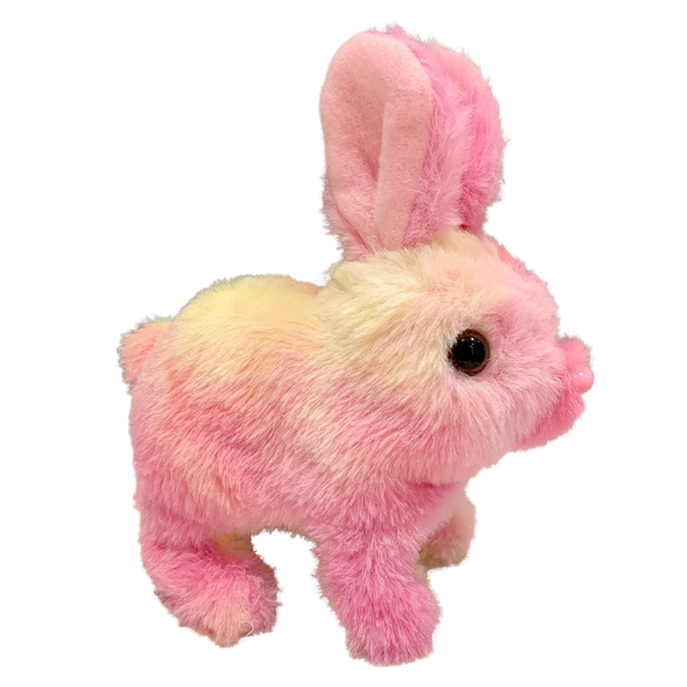 Hopping Electronic Bunny Toy Interactive Plush Bunny Stuffed Animal