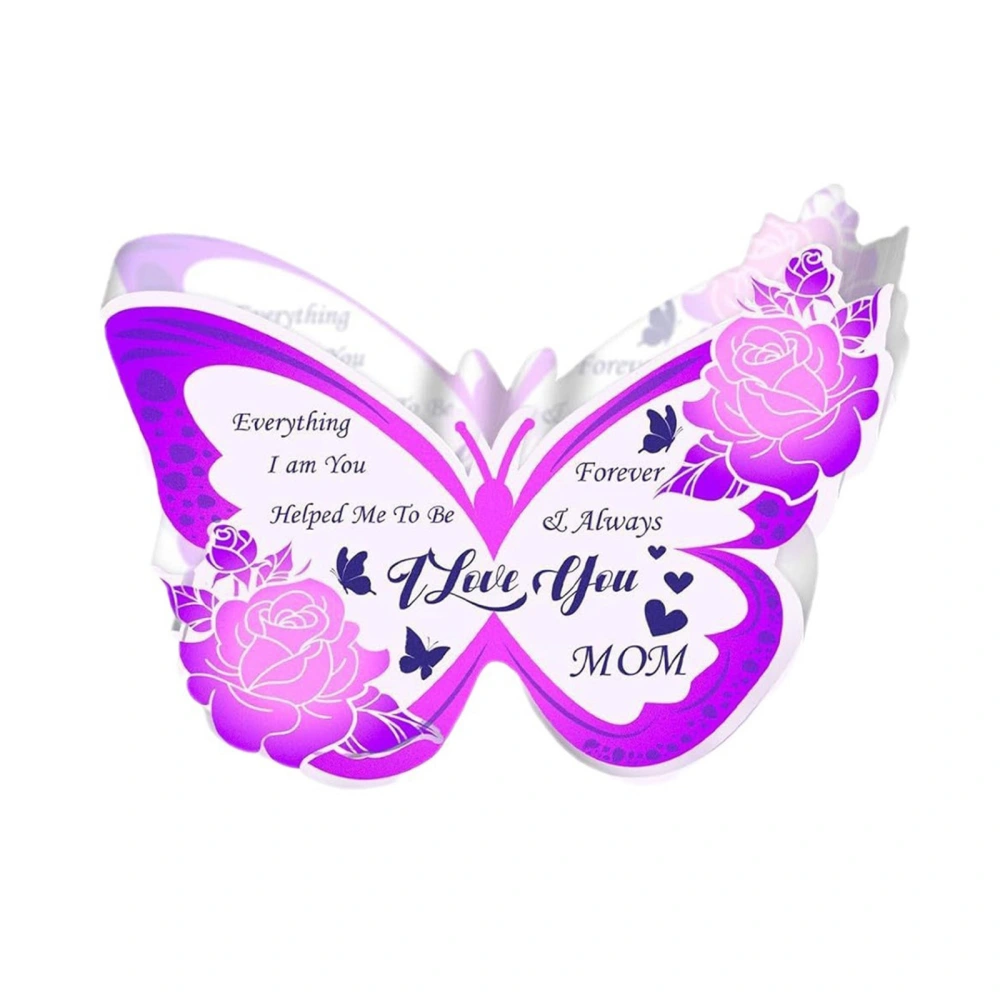 Acrylic Butterfly Table Decoration Elegant Mother's Day Gifts for Mom 