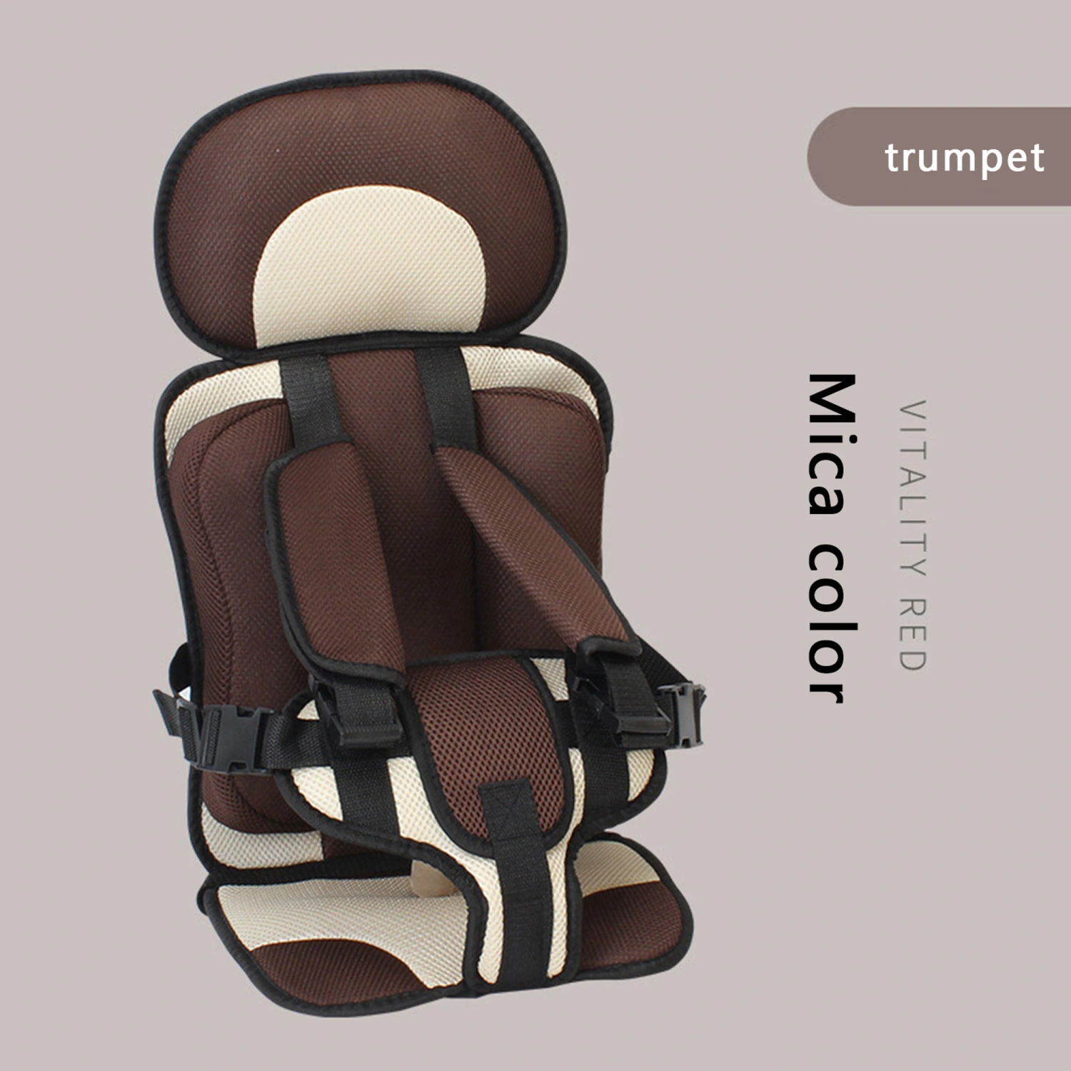 Auto Child Safety Seat Simple Car Portable Seat Belt for Kids