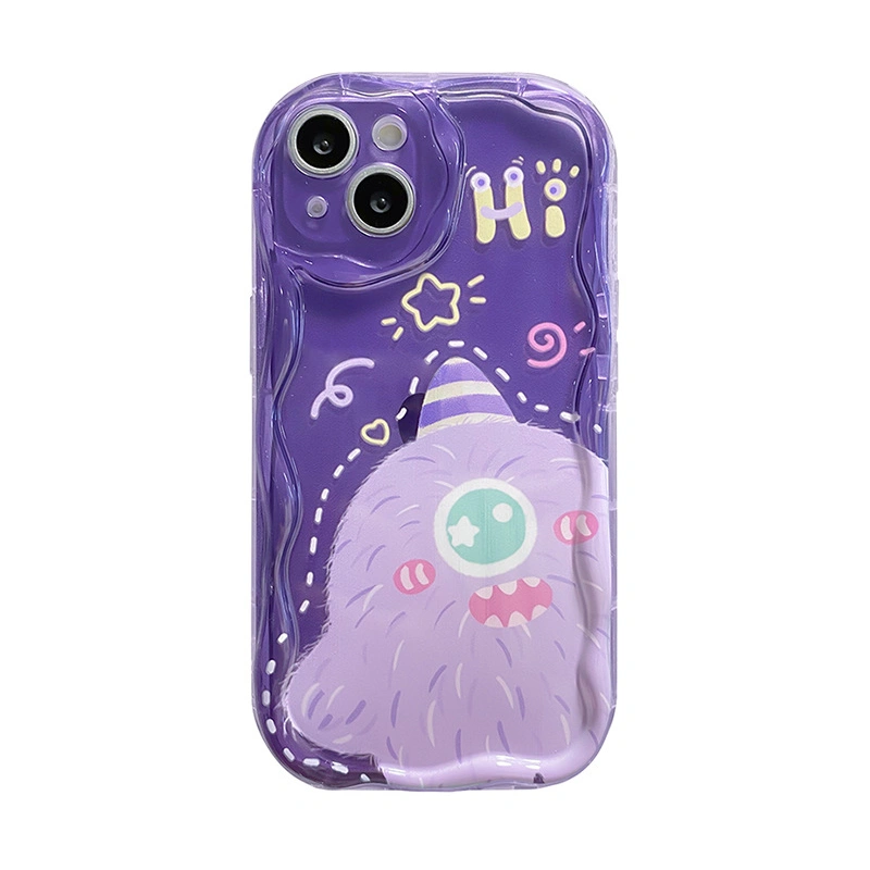 Cartoon Monster Phone Case for Xiaomi 14, Silicone Phone Cover