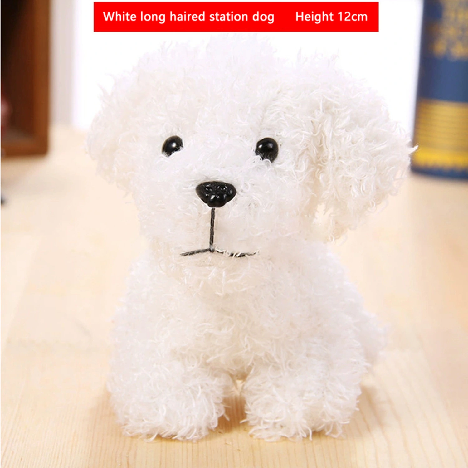 Cute Plush Keychain, Cartoon Dog Shape Soft Handbag Pendant Gift