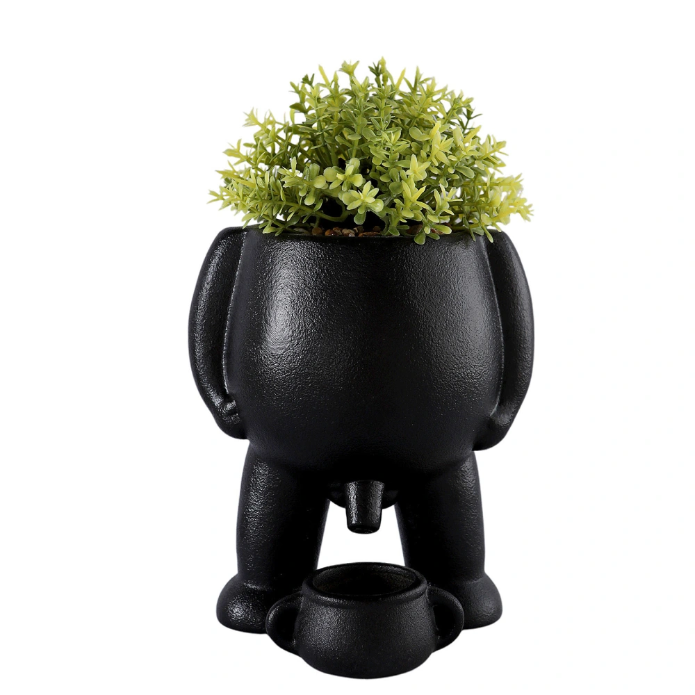 Unique Planters Peeing Man Vase Decor, Funny Succulent Pot Ornament