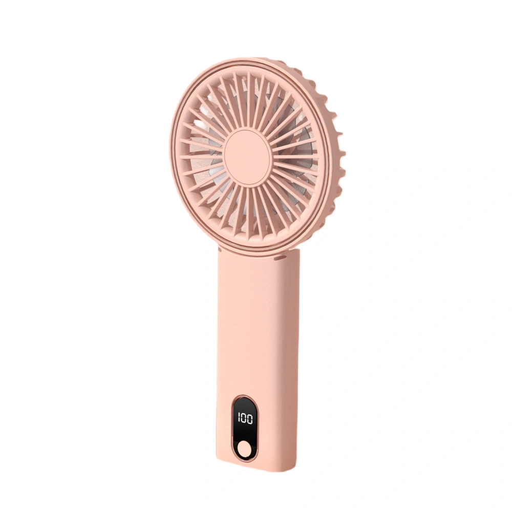 Portable Handheld Fan, Personal Travel Fan with Digital Display