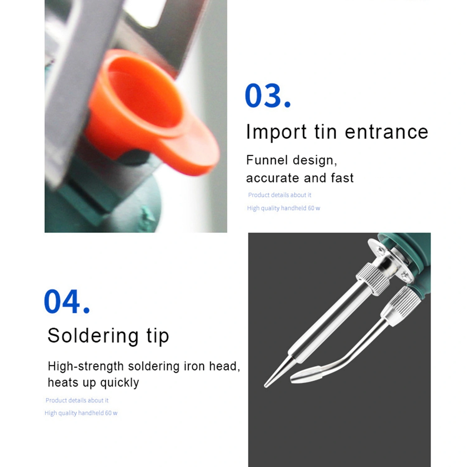 Soldering Iron Kit Tools for Soldering Circuit Boards, Repairs and DIY