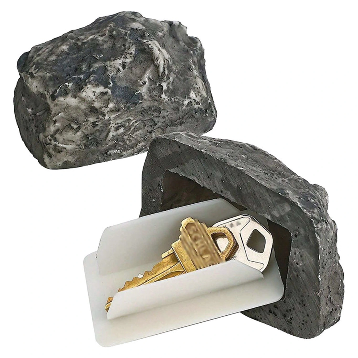 Fake Rock Key Holder, Simulation Stone Outdoor Garden Decor Gift