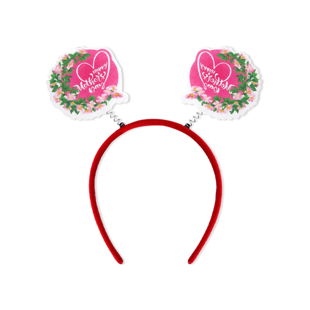 Mother's Day Headband Cute Cosplay Hair Band Hair Hoop for Women 