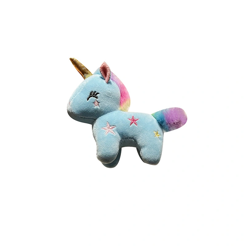 Cute Cartoon Plush Keychain Star Rainbow Cartoon Stuffed Animals Toys