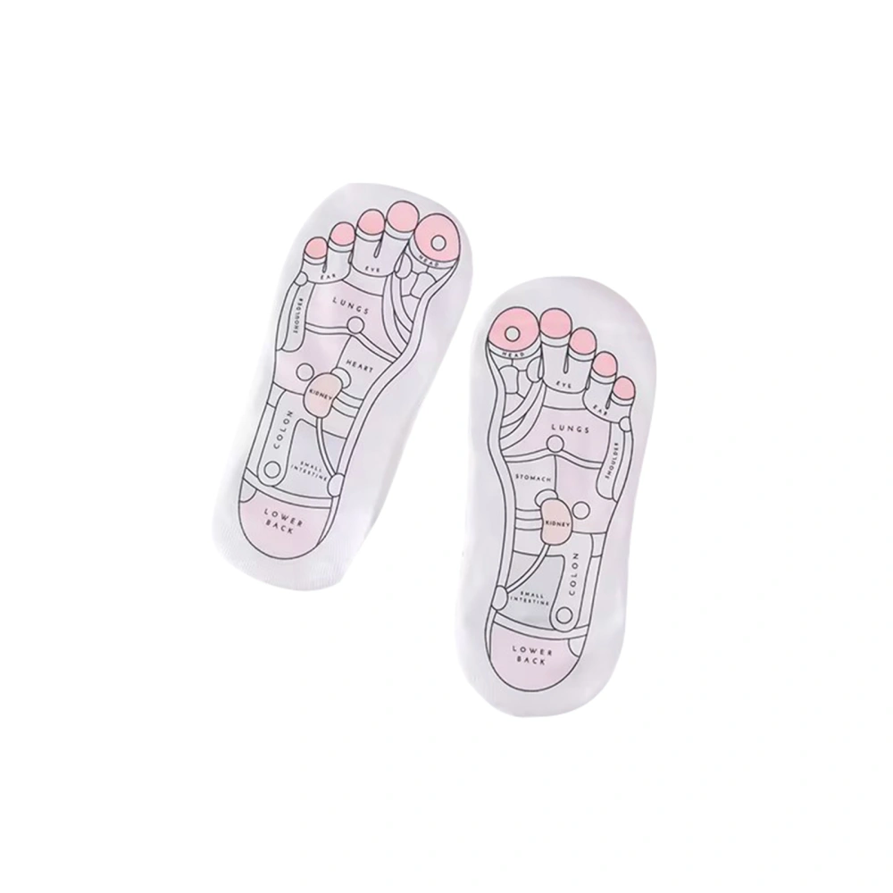 Reflexology Socks Pain Relief Acupressure Socks with English Chart