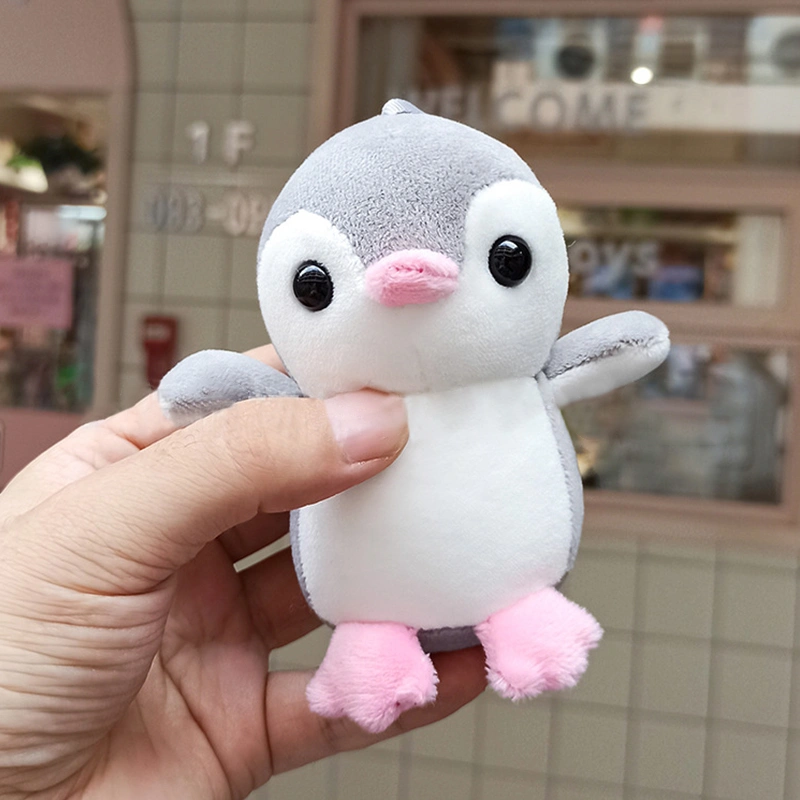 Plush Penguin Keychain Cute Stuffed Animal Key Ring Purse Charms