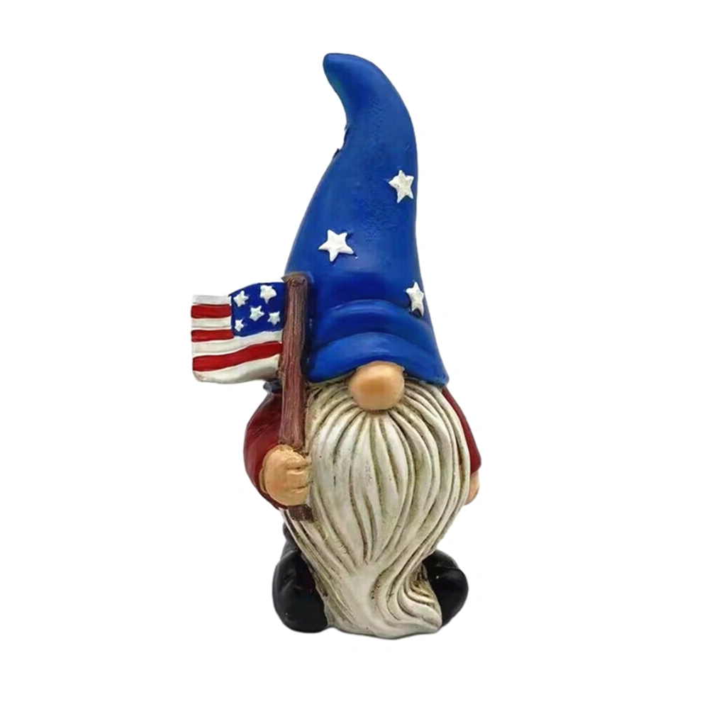 Patriotic Table Decorations Resin 4th of July Gnomes Centerpieces