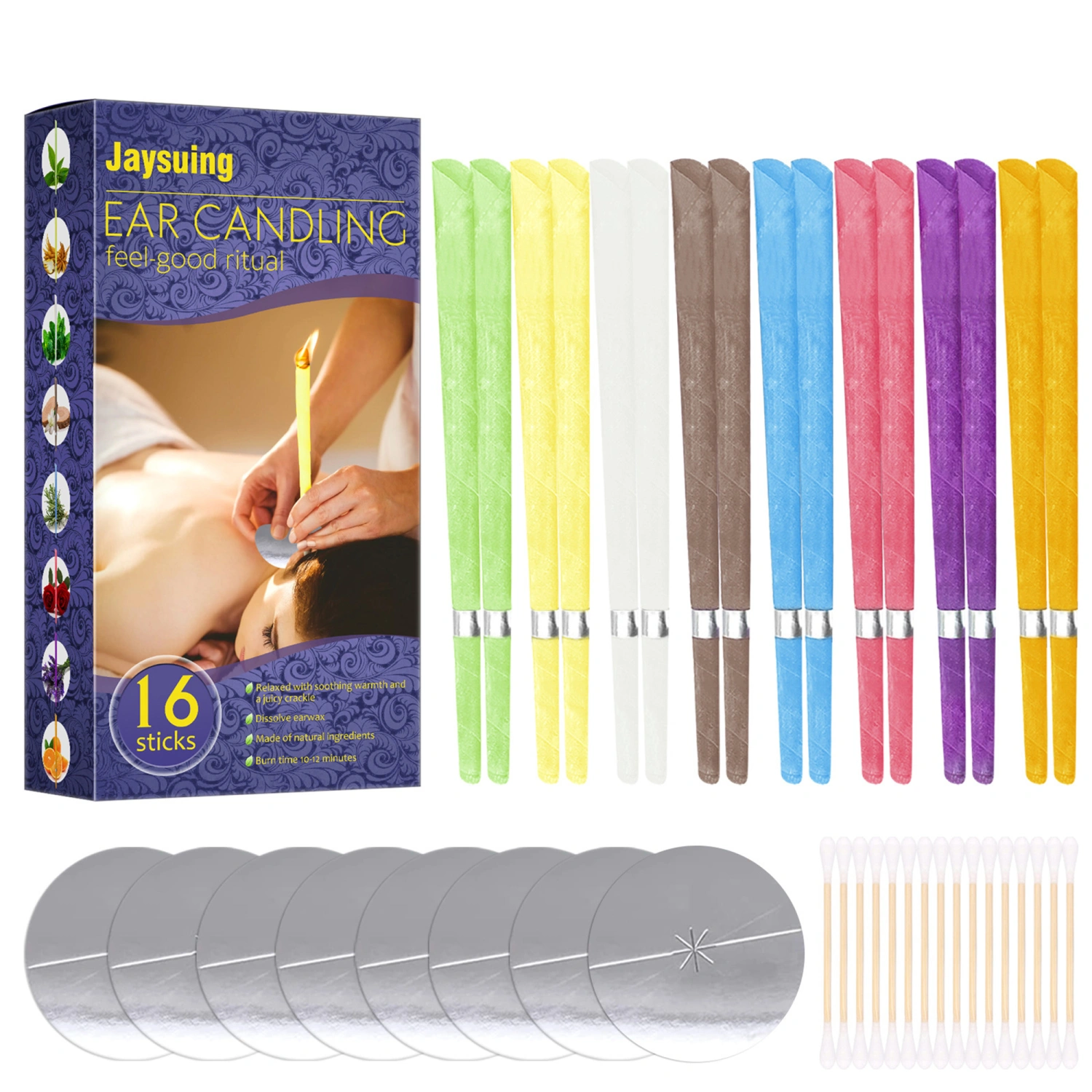 Ear Wax Candles Removal Kit Ear Wax Removal Tools Ear Candling Kit