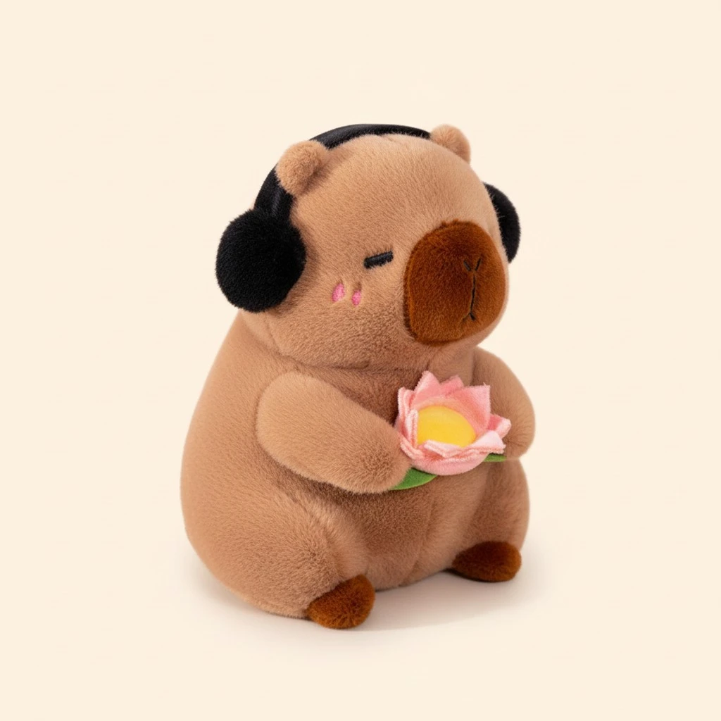 Cute Capybara Plush Toy Soft Throw Pillow Plushies Capybara Dolls