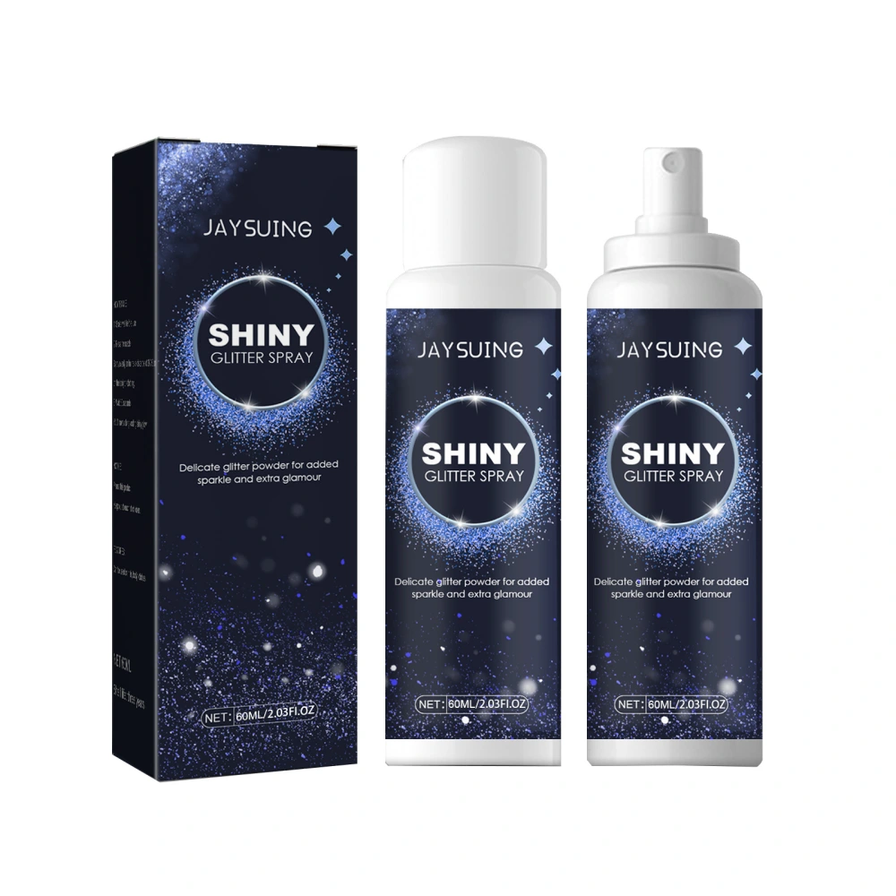 Body and Hair Glitter Spray for Women Body Shimmer Spray for Clothes