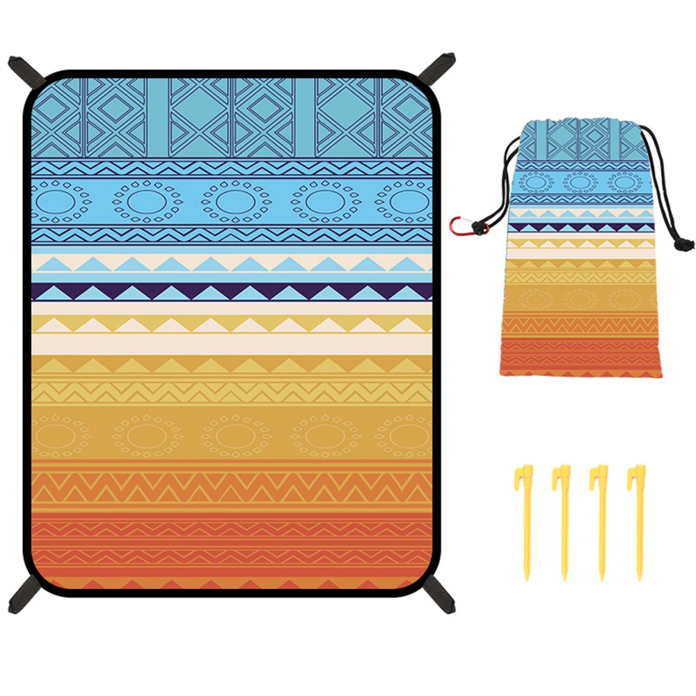 Beach Mat, Waterproof Outdoor Camping Picnic Pad with Storage Bag