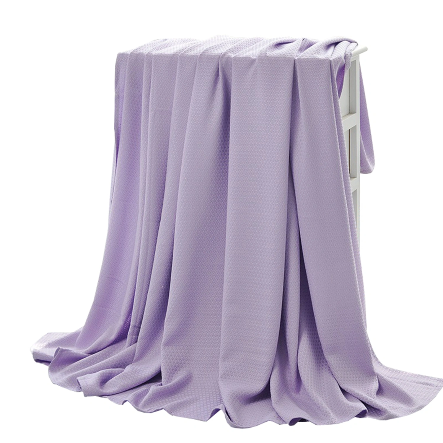 Cooling Blanket for Summer Solid Color Breathable Thin Throw