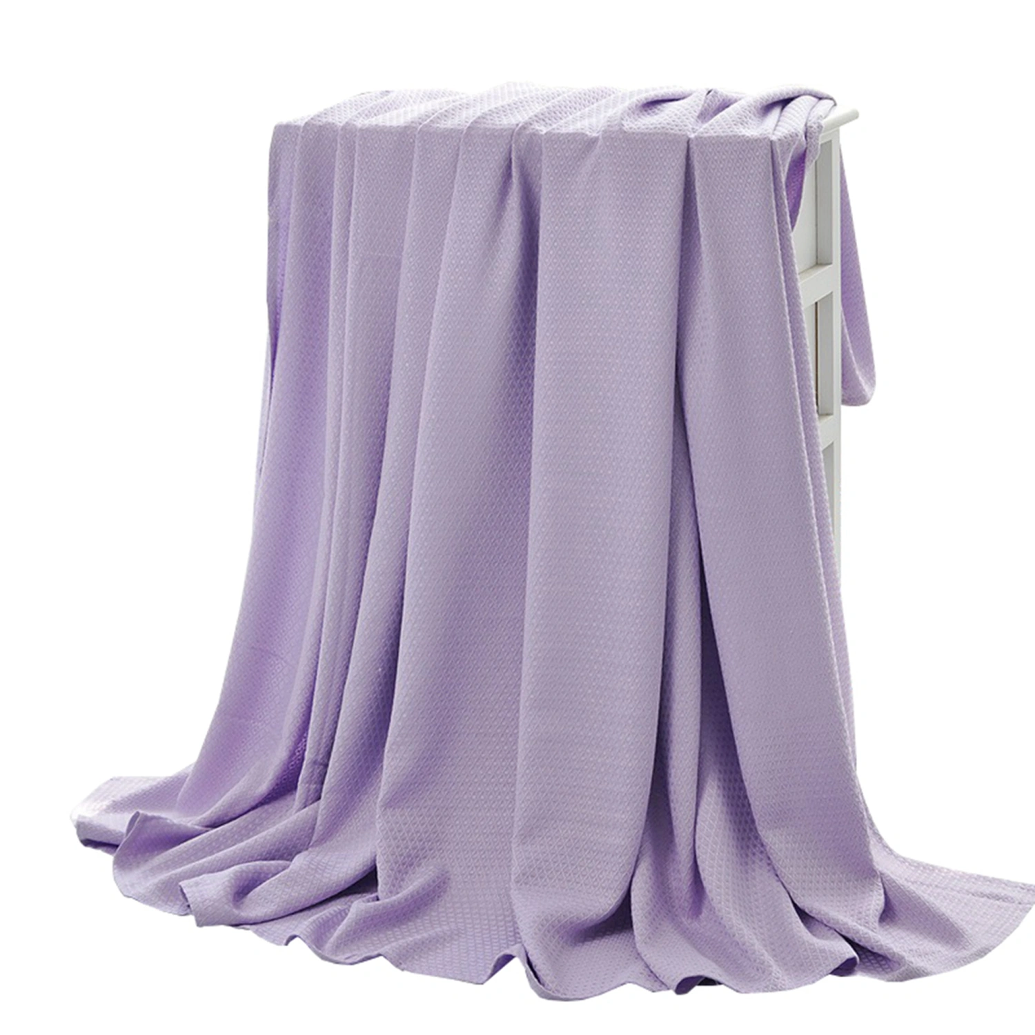 Cooling Blanket for Summer Solid Color Breathable Thin Throw