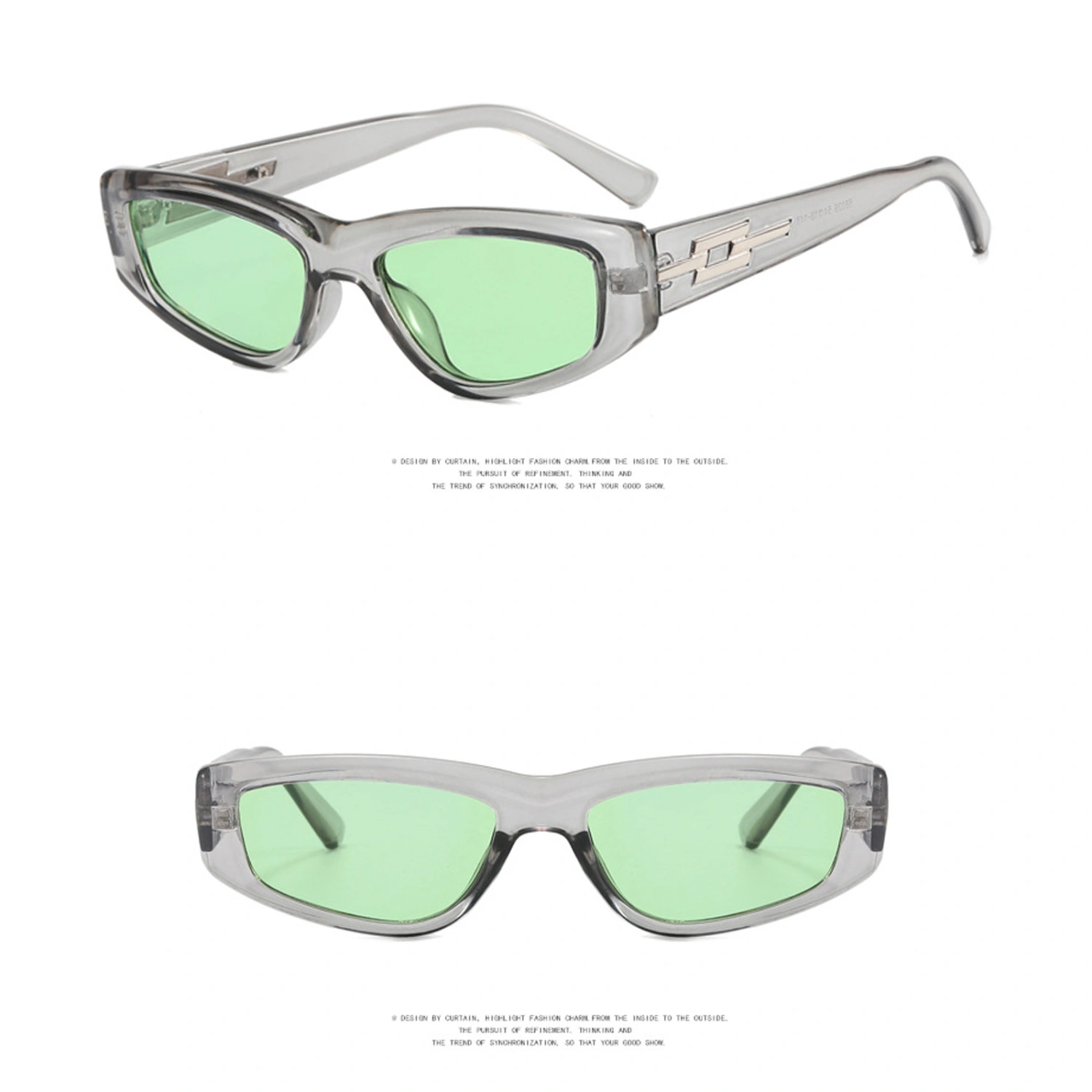 Women Cat Eye Sunglasses, Vintage Trendy Lightweight Summer Glasses