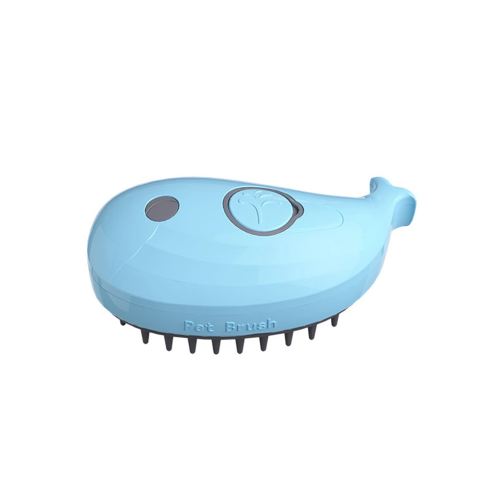 Pet Shedding Brush, Whale Shape Grooming Brush Hair Brush with Sprayer