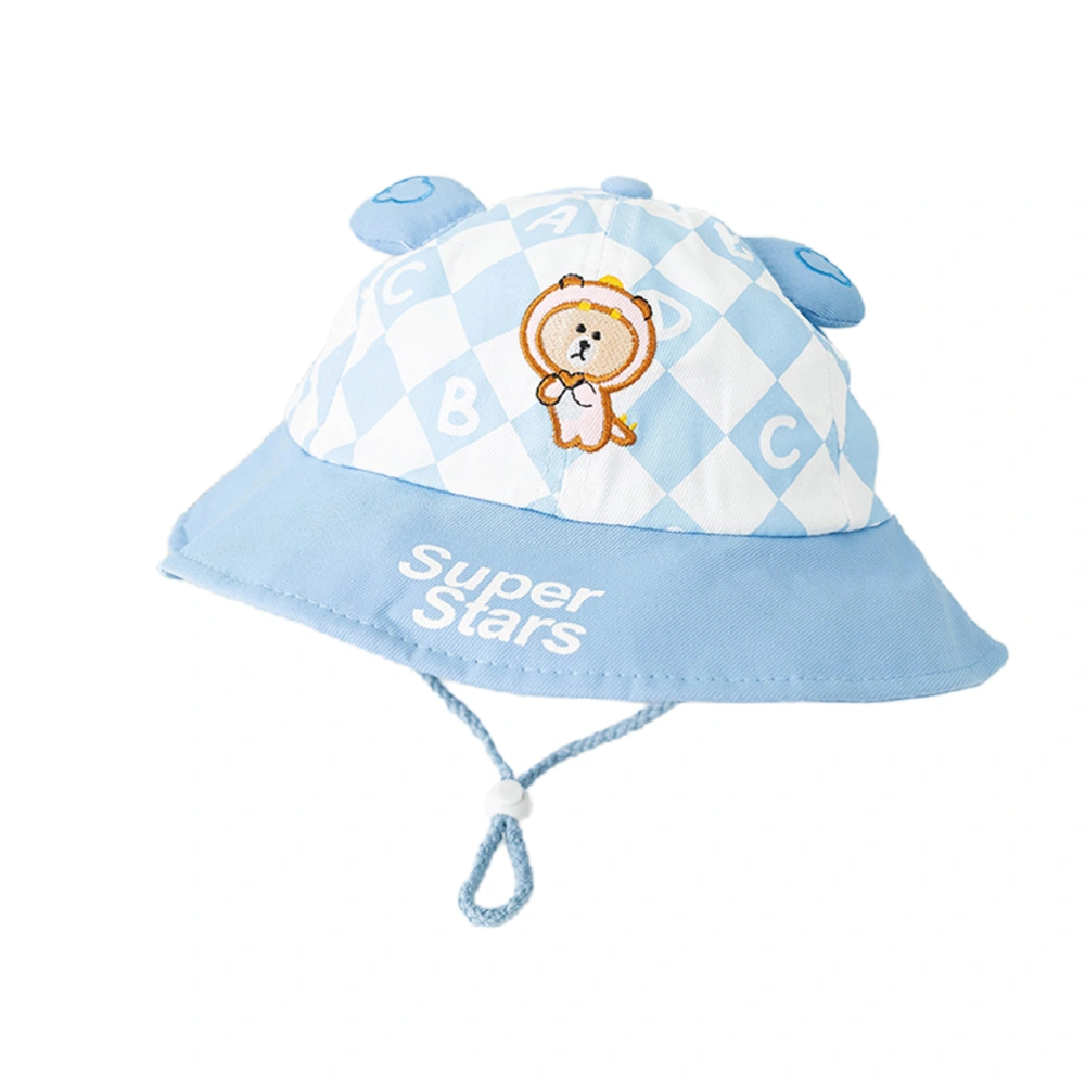 Toddler Boys Girls Bucket Hat Cute Bear Ears Cap Kids Sun Hat 