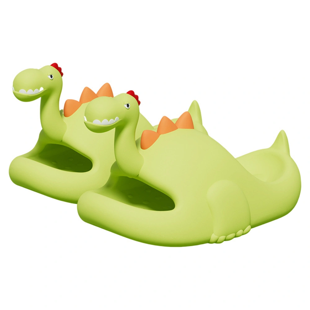 Women Soft Lightweight Slippers 3D Dinosaur Anti-Slip Cozy House Shoes