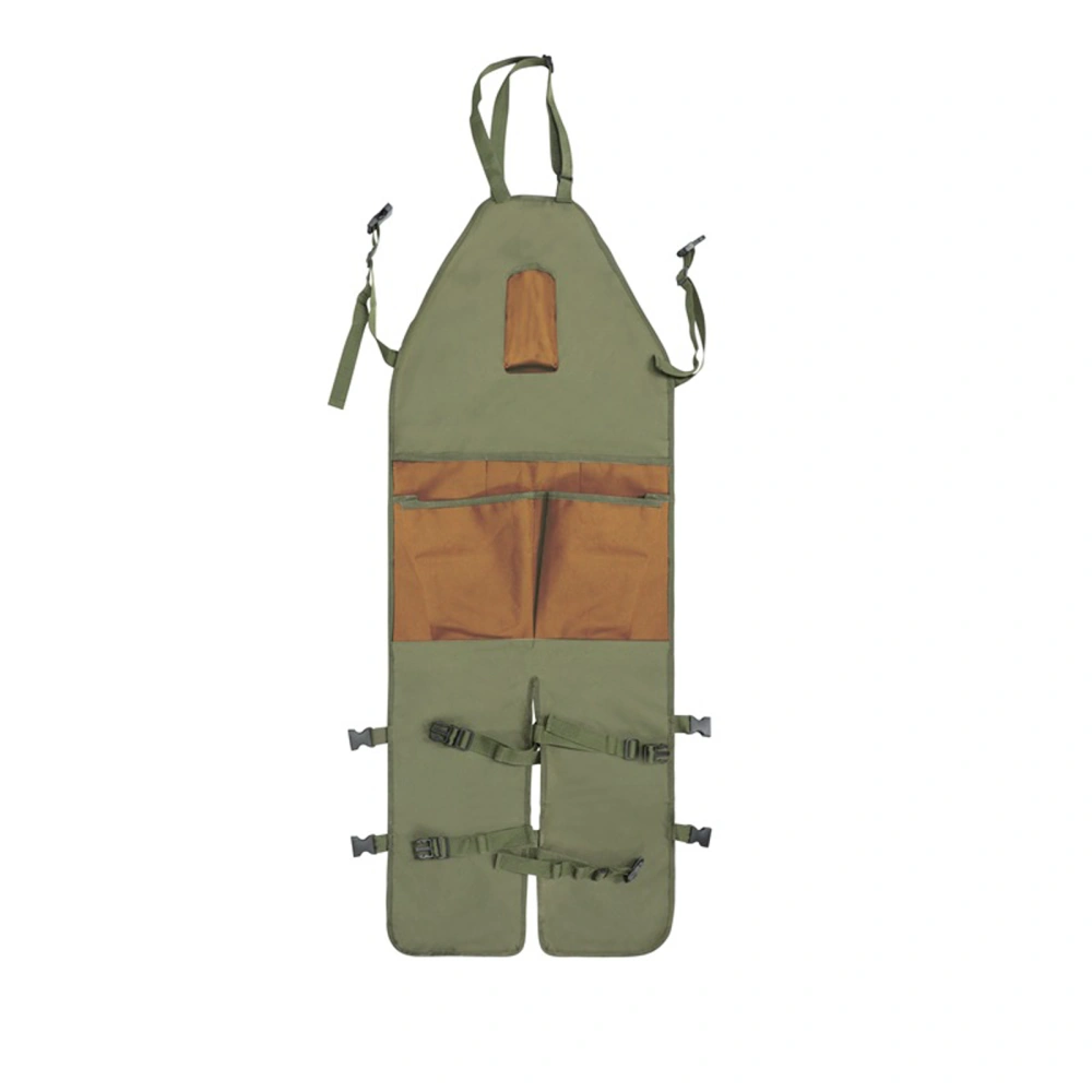 Gardening Apron, Washable Work Apron Long Tool Apron with Pockets