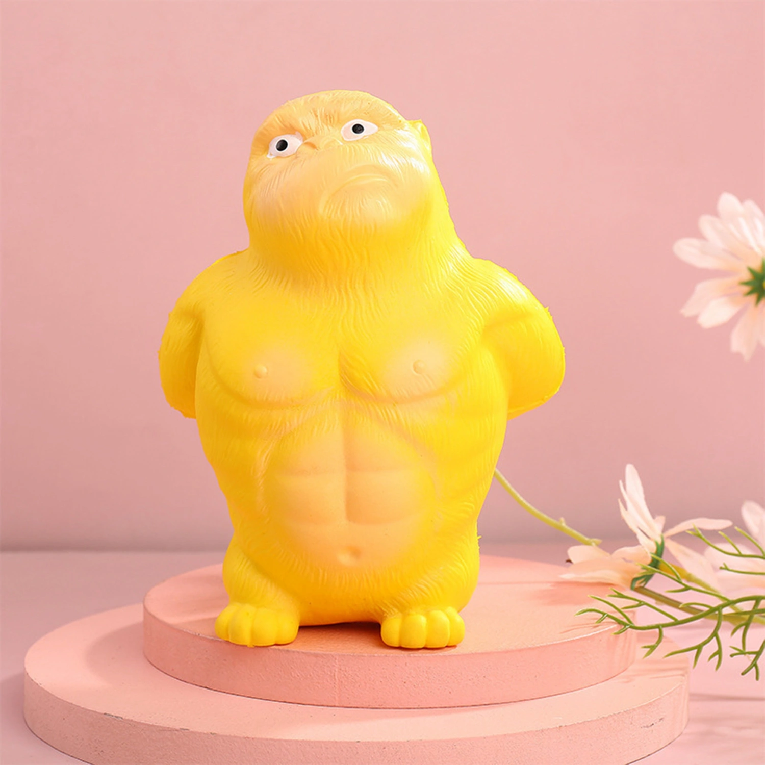 Funny Squishy Gorilla Stress Balls for Kids and Adults, Sensory Balls