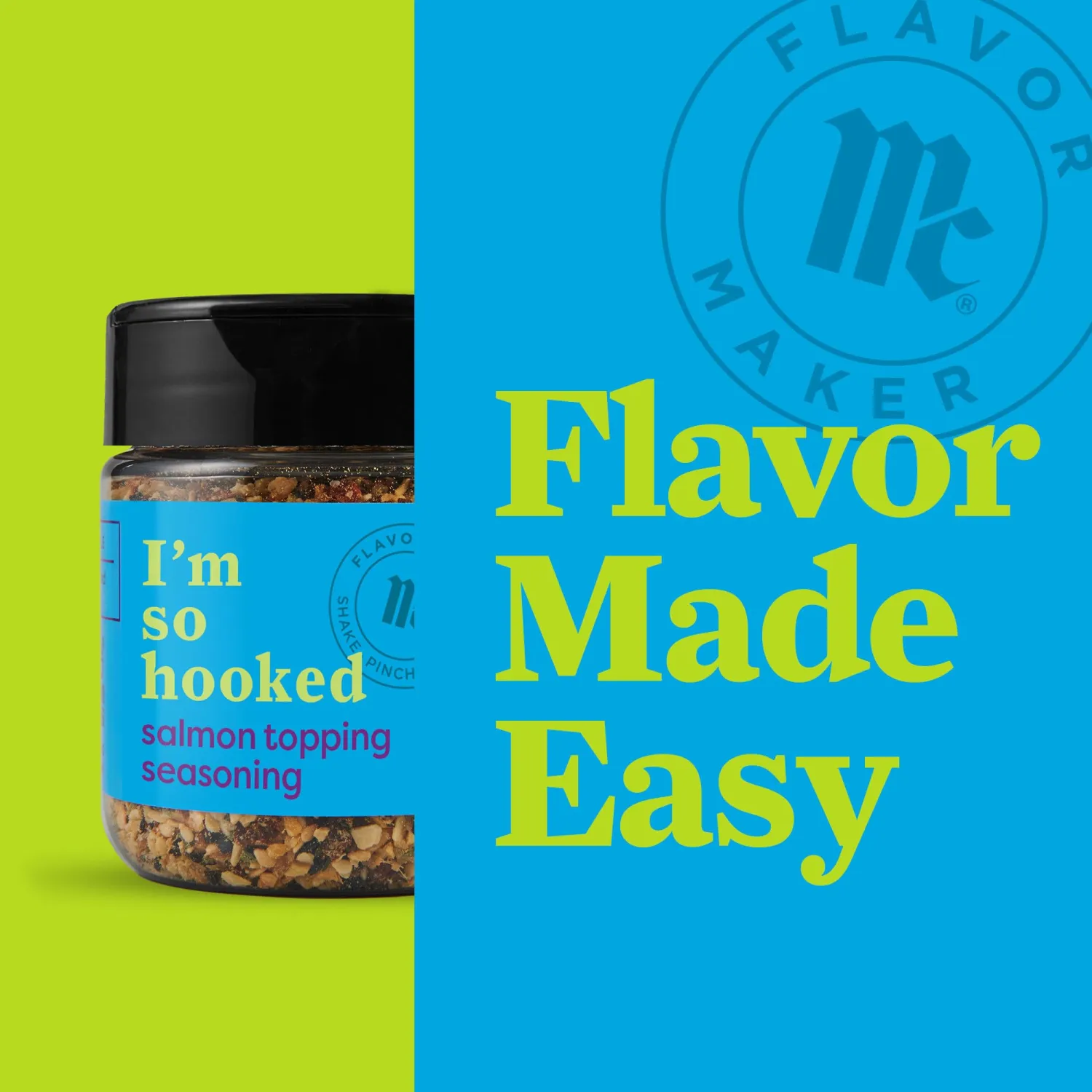 McCormick Salmon Topping Seasoning, Flavor Maker, 5.2 oz