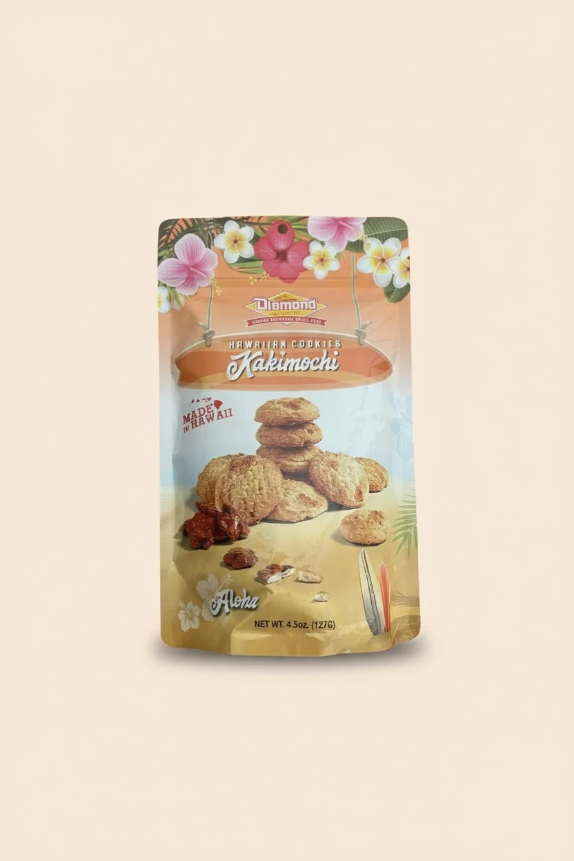 Hawaiian Cookies, Kakimochi 4.5 ounce (127g)
