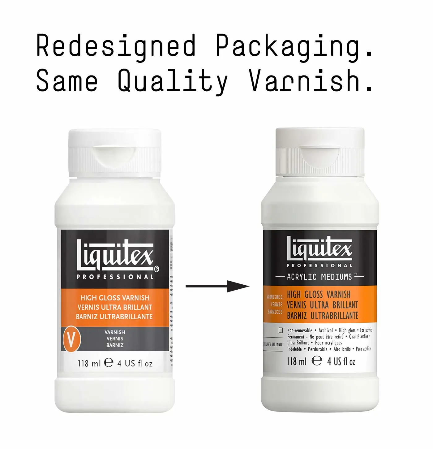 Liquitex Professional High Gloss Varnish, 118ml (4-oz)