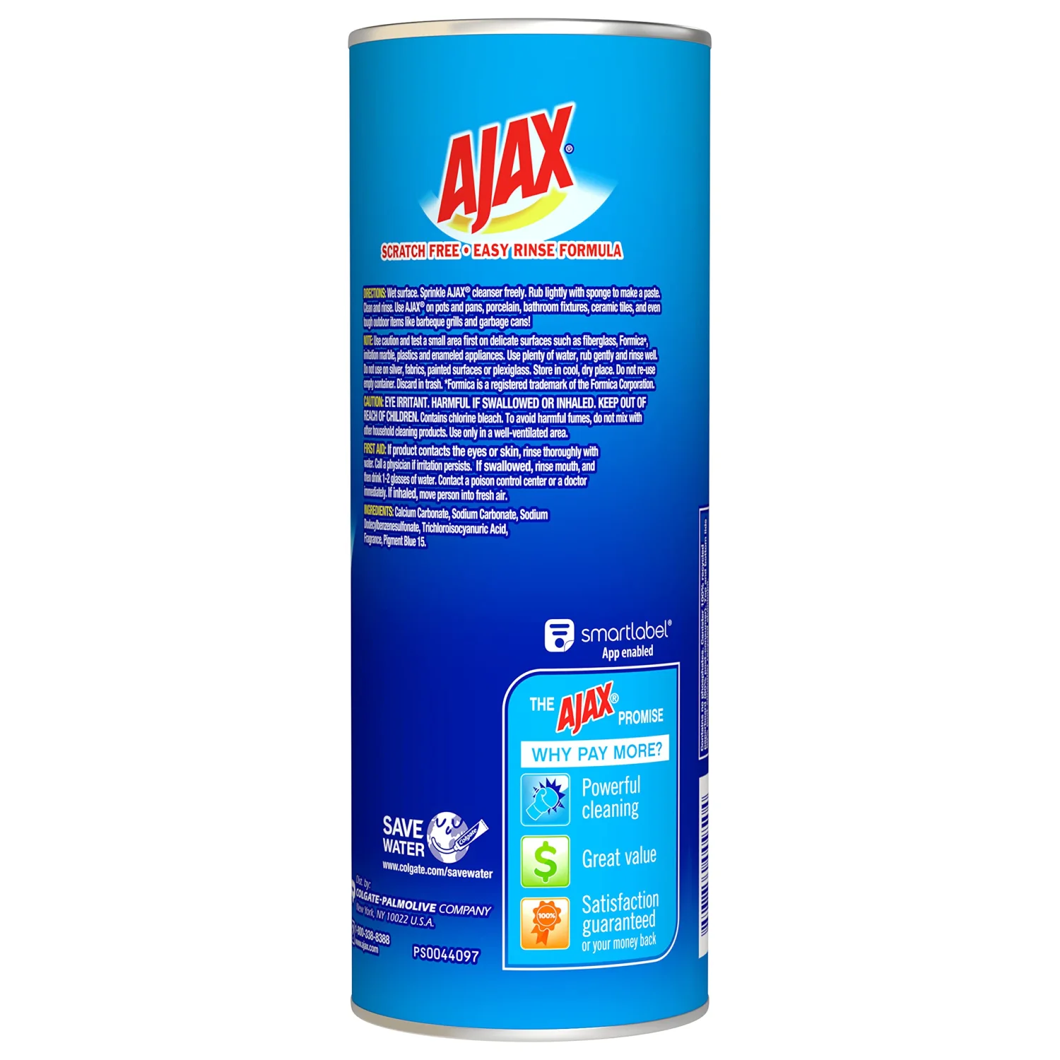 Ajax Powder Cleanser with Bleach - 21 ounce (Pack of 12)