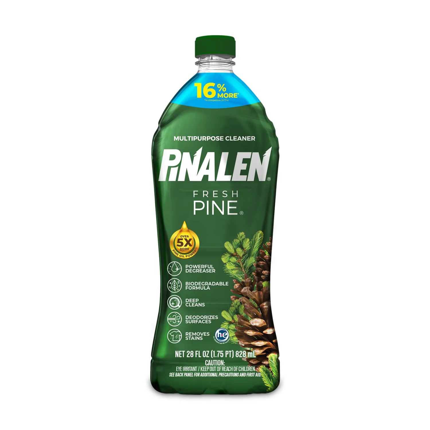 PINALEN Original Fresh Pine Multipurpose Cleaner, Kitchen, Floor, Bathroom and Surface Cleaning Product for Home 28 fl.oz.