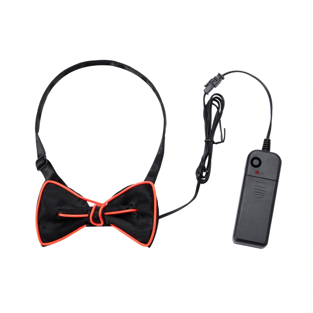 Men Light-up Bow Tie, LED Halloween Necktie Costume Accessories Gift