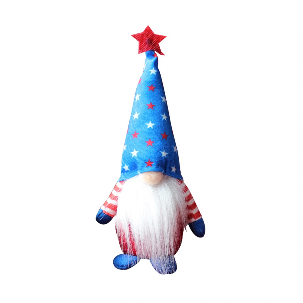 Independence Day Doll Memorial Day Plush Swedish Gnome Ornaments