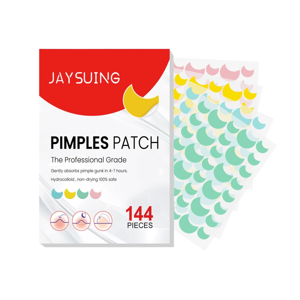 Pimple Patches for Face Cute Moon Zit Cover Hydrocolloid Acne Patches 