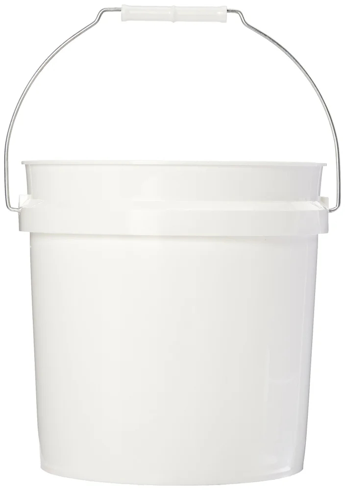 LEAKTITE 2GLSKD 2-Gallon White Plastic Pail