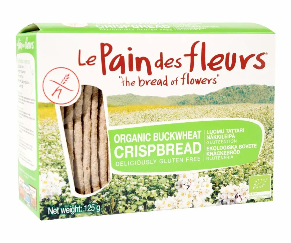 Le Pain Crispbread Buckwheat 4.41 oz (Pack of 6)